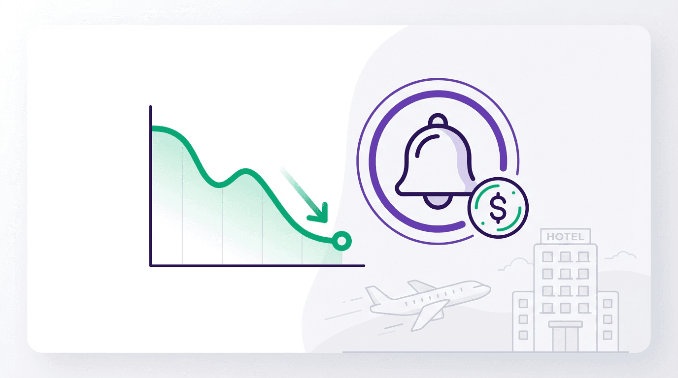 Price drop monitoring with alerts